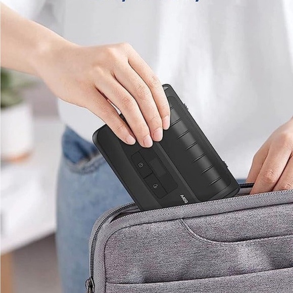 New Open Box Polono Portable Thermal Printer A400 Bluetooth Computer Printer . - Picture 5 of 10